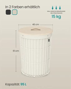 Kôš na bielizeň 95L LCB160W01