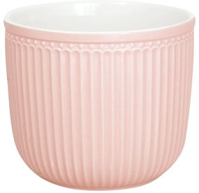 Ružový keramický kvetináč Green Gate Alice, ø 16 cm