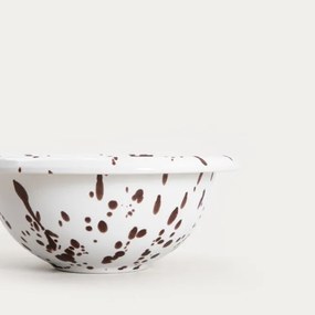 Miska WILORA biela / hnedá 766800