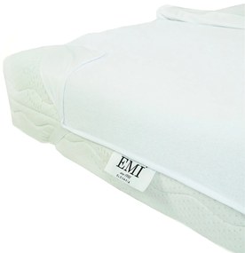 Plachta posteľná nepremokavá biela EMI: Detská plachta 60x120