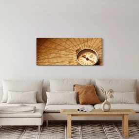Obraz - Kompas (120x50 cm)