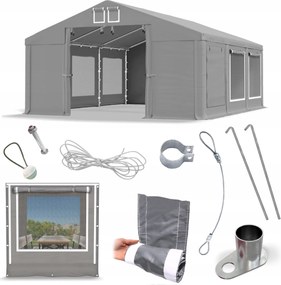 Skladový stan 4x6 m Party Das 560 S