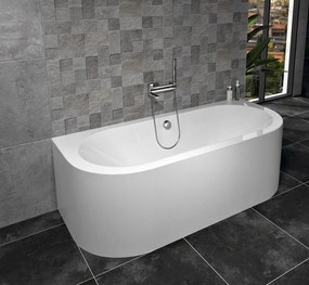 Polysan Polysan, CASCATA R MONOLITH obdĺžniková vaňa 180x80x60cm, kaskáda nerez, 73836MR.100