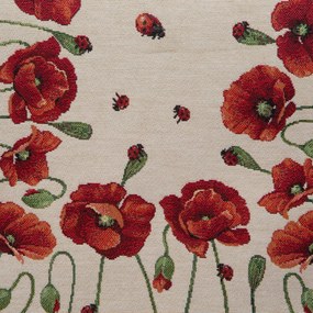 GOBELÍNOVÝ BEHÚŇ NA STÔL PAPAVER 40X100 CM KVETY