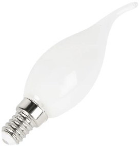 Sada 5 stmievateľných LED žiaroviek s vláknom sviečky E14 F35 matné 3W