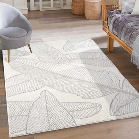 Dekorstudio Moderný koberec LOUNGE 0629 - sivý Rozmer koberca: 120x170cm