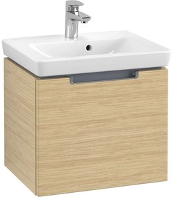 VILLEROY &amp; BOCH Subway 2.0 závesná skrinka pod umývadielko, 1 zásuvka, 485 x 379 x 420 mm, Nordic Oak, A68510VJ