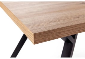 Jedálenský stôl s doskou z dubového dreva v prírodnej farbe 90x160 cm Marion – Marckeric