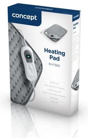 Concept DV7360 - Elektrická vyhrievacia deka 100W/230V 30x40 cm sivá