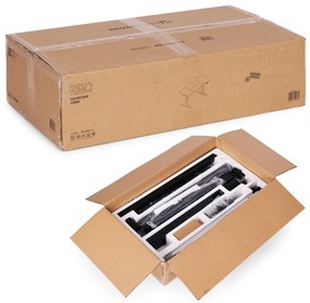 ModernHome Elektrický písací stôl 140x70 cm - nastavenie výšky 76-121 cm ModernHome