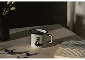 Hrnček Fox 0,37l, smalt / béžový