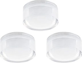 Eglo 78702 - SADA 3× LED zapustených stropných svietidiel TORTOLI LED/5W/230V