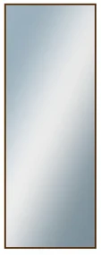 DANTIK - Zrkadlo v rámu, rozmer s rámom 60x160 cm z lišty Hliník hnedá (7269211)