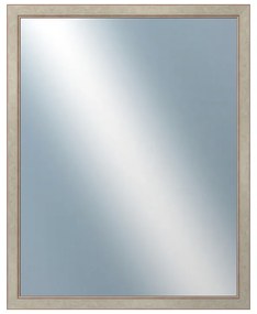 DANTIK - Zrkadlo v rámu, rozmer s rámom 40x50 cm z lišty TOMAS strieborná (2935)