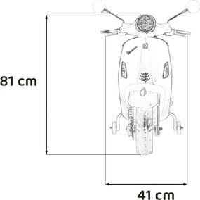 Elektrický skúter Vespa ROMA zelený