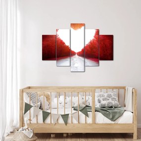 Obraz - Cesta k láske (150x105 cm)