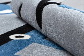 Koberec PETIT TOYS HRAČKY AUTÁ sivý