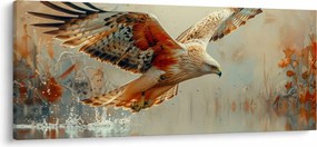 Obraz - Dravý vták (120x50 cm)