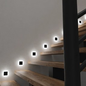Schodiskové LED svietidlo Evo, 1x LED 0,6w, 4000k, b