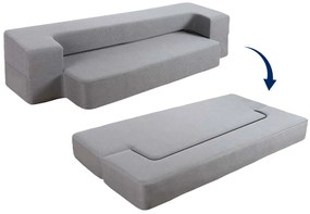 Dormeo rozkladacia pohovka 2v1 Svetlo-šedá