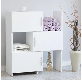 Skrinka ANNA 89,8x65 cm biela