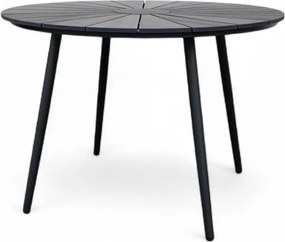 Noela Záhradný jedálenský set Wilder + 4x kovová stolička Ramada