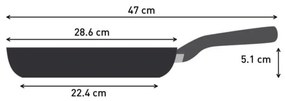 Keramicko-hliníková panvica ø 28 cm Renew On – Tefal