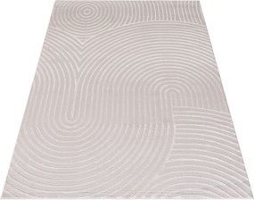 TA Koberec NG83B CREAM/CREAM ELLEN Krémový Obdĺžnikový Rozmer: 80x150 cm