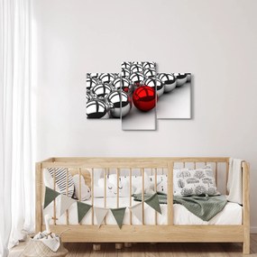 Obraz lesklých gulí (90x60 cm)