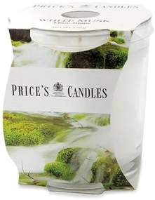 Price´s FRAGRANCE vonná sviečka v skle White Musk - horenie 45h