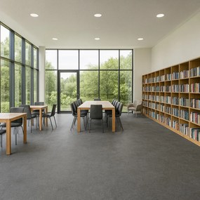 Beaulieu International Group, PVC podlaha - lino Master X Premium 3823, na mieru, šíře 4m, šedá, pvc, chodba / predsieň