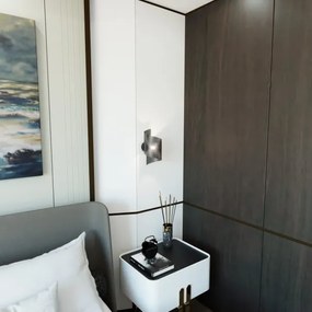 Nástenné svietidlo SPIRAL 1xG9/8W/230V čierna