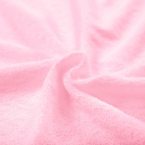 DETSKÉ FROTÉ PRESTIERADLO 005 60X120 CM SVETLORUŽOVÉ