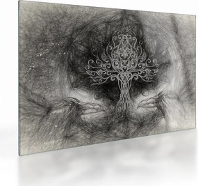 Sklenený obraz - Strom života (70x50 cm)