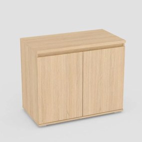 komoda REA AMY 6, 2 x dvierka, dub vicenza