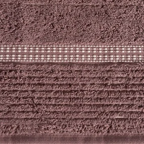 BAVLNENÝ UTERÁK TAYLOR SADA 3KS 70X140 CM HNEDÁ