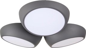 XXXLutz STROPNÉ LED SVIETIDLO, 52/48,5/12,5 cm Novel - Interiérové svietidlá - 004024003904