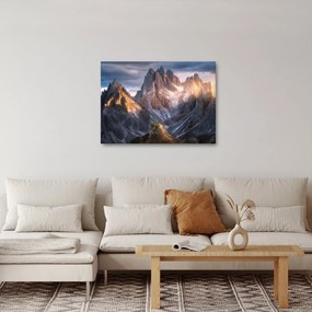Obraz - Horská panoráma (70x50 cm)