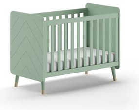 Postieľka z borovicového dreva v petrolejovej farbe 60x120 cm BILLY – Vipack