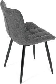 Jedálenská stolička sivá HC-462 GREY2