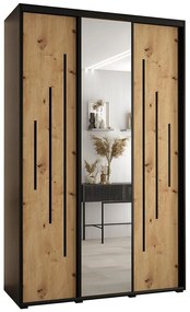 Skriňa 45 Canaris 13 150 čierna/artisan/čierna