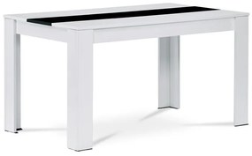 Autronic BONTEC Jedálenský stôl 138x80cm, mdf, drevo, AT-B140 WT1 Farba: Biela