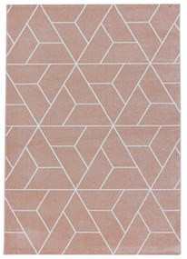 Kusový koberec Efor 3715 rose-80x250