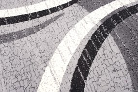 TA Koberec K856A SIVÁ LACNÁ PP CRM Rozmer: 80x150 cm