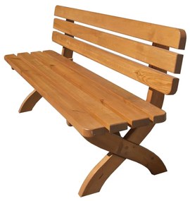 Záhradná lavica STRONG MASIV 180 cm - z borovicového dreva