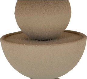 Okrúhly odkladací stolík so sklenenou doskou ø 40,5 cm Dune – Mauro Ferretti