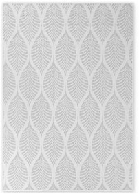 Vnútorný a vonkajší koberec v sivej a slonovinovej farbe 160x230 cm Duet Liora – NORTHRUGS