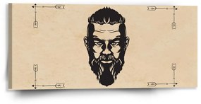 Sablio Obraz Vikingové Pergamen - 110x50 cm
