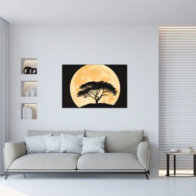 Obraz – Strom v zlatom splne II. (90x60 cm)
