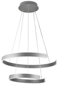 LED Stmievateľný luster na lanku LED/120W/230V 3000-6500K + diaľkové ovládanie